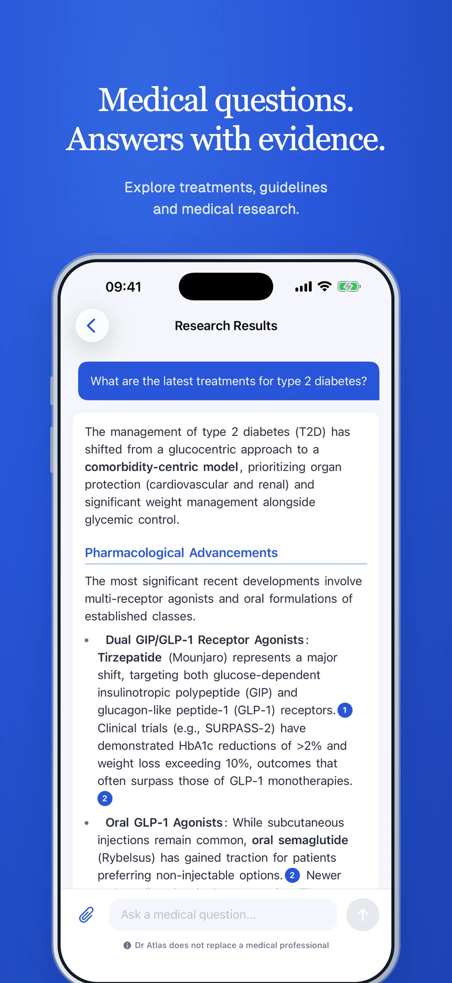 Dr Atlas — Medical answers